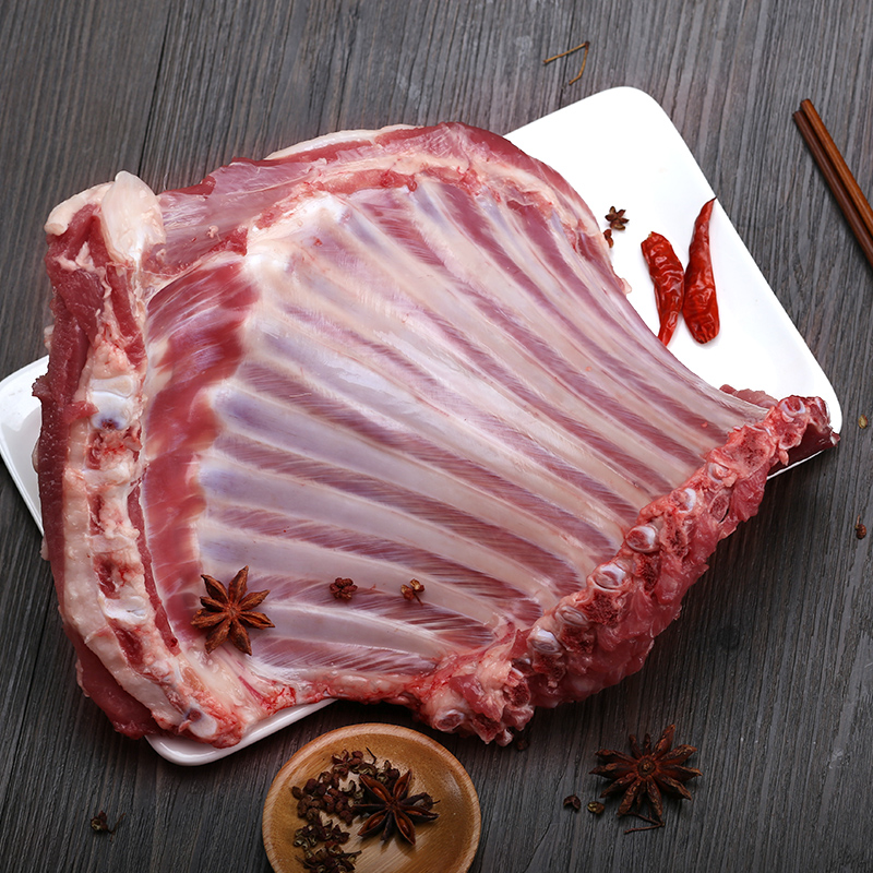 程鑫牧场新鲜生羊排食材2.5斤羊肉炖烧烤半成品冷冻内蒙散养肋排