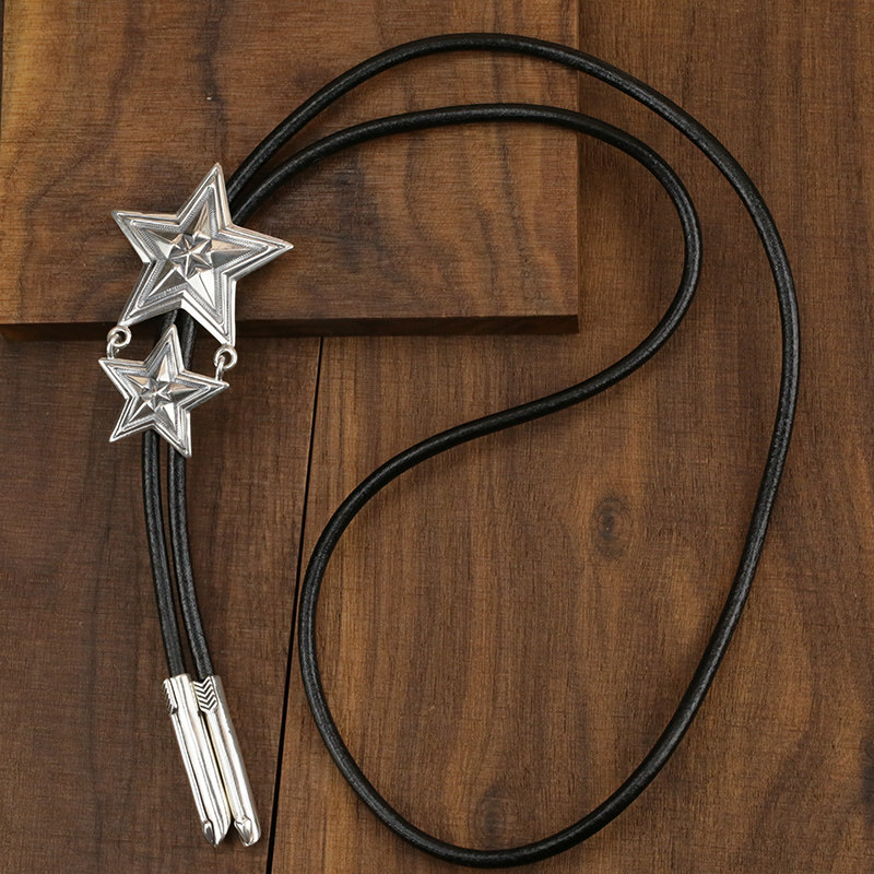 牛钝精工codysanderson双星领带纯银吊坠项链cody明星项链