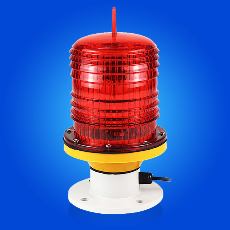 航空中光光强高楼障碍防止飞机撞上上楼顶的路障灯