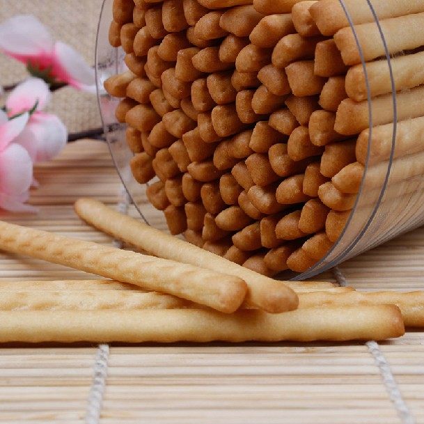 饼干aji长条棒棒韧性220g多口口味手指磨牙酥性饼干