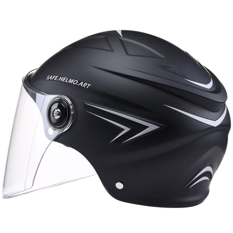 哈莫电动车头盔男女电瓶车四季通用男士头灰安全帽轻便式冬季