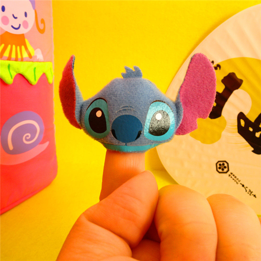 外贸迪士尼stitch史迪奇星际宝贝指偶卡通胸针毛绒别针动漫挂件