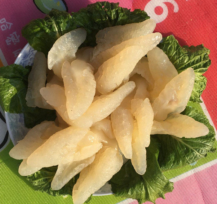 海蜇渤海湾鸡爪八爪皮非即食野生海蜇