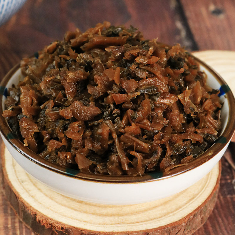 宜宾颗粒牌芽800g苏氏芽菜梅干菜咸菜冬菜咸芽腌制