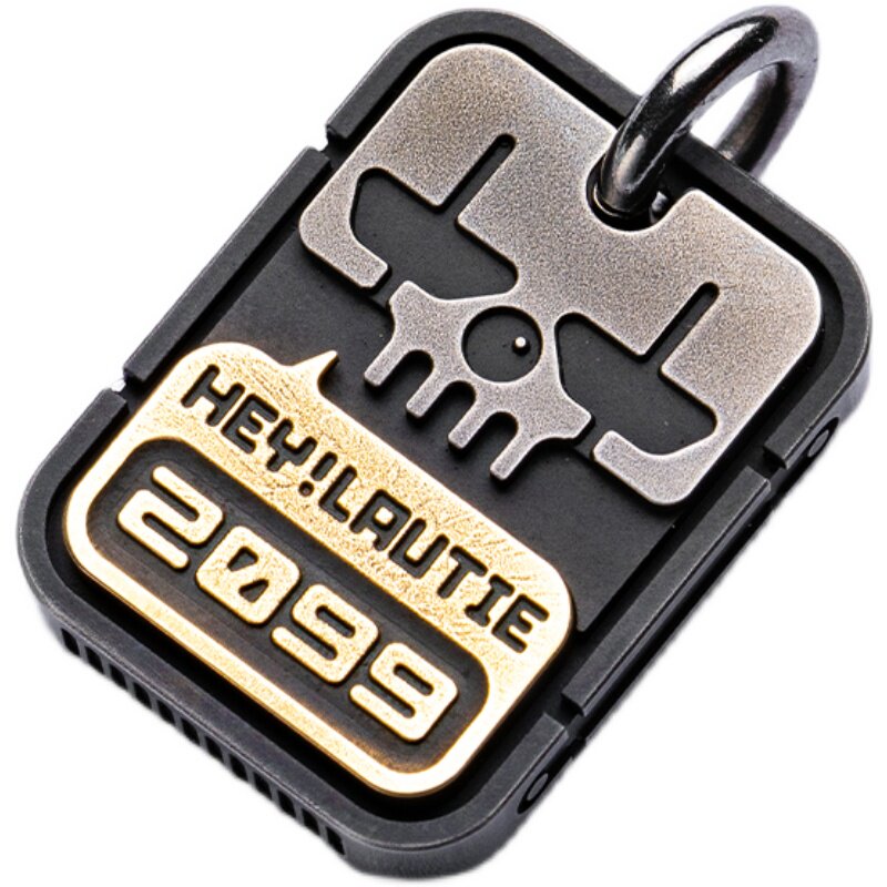 老铁匠项坠小丑扑克男士挂件情侣edc狗牌diy挂扣