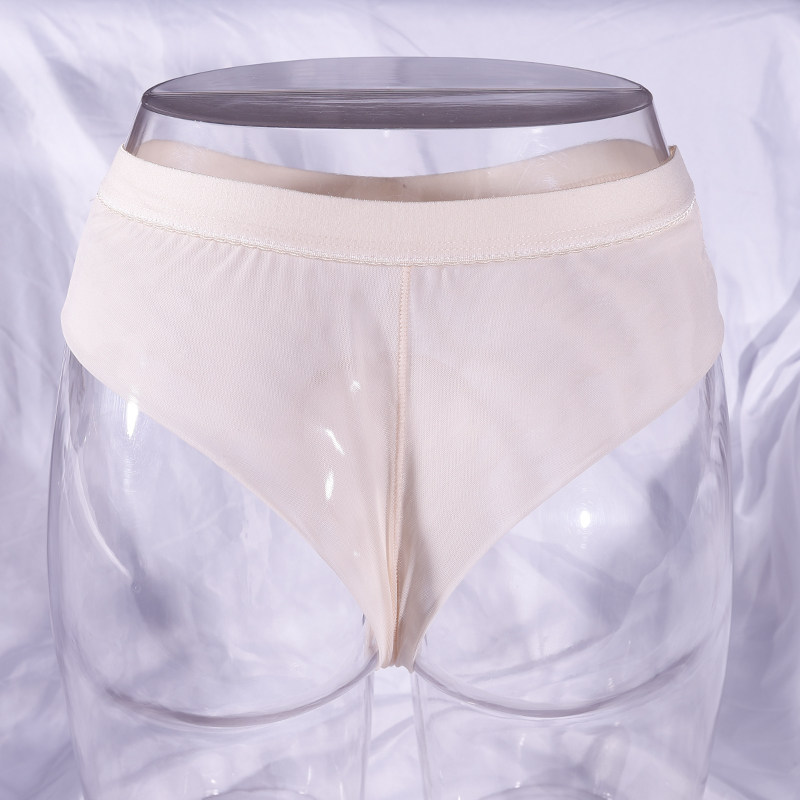 伪娘内裤蕾丝丁字款变装裤假阴隐藏jj男扮女装男丁字裤
