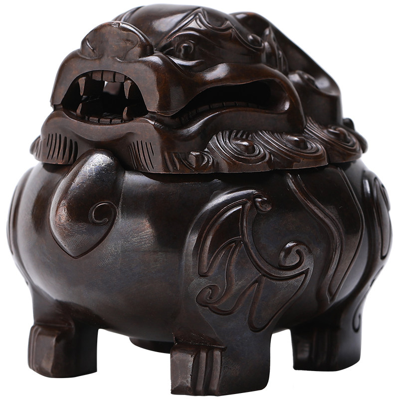 狻猊香炉香熏沉香礼物开业霸气盘香家用狮子装饰摆件