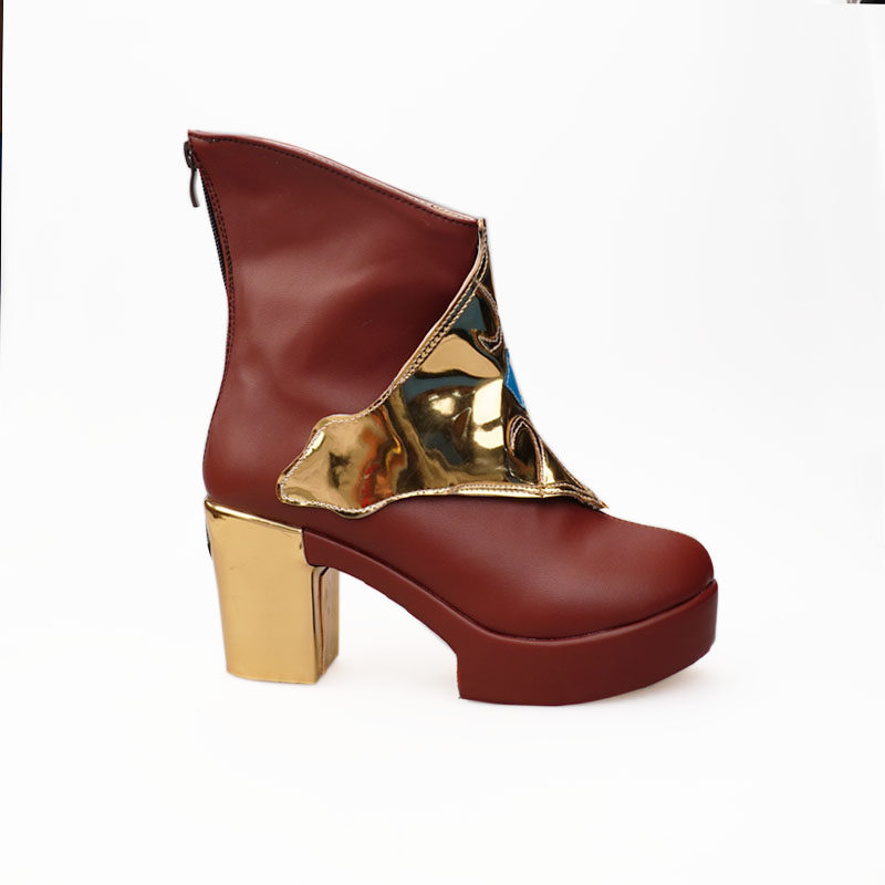 lol英雄联盟coskda萨勒芬妮seraphinecosplay鞋子靴子cosplay配件