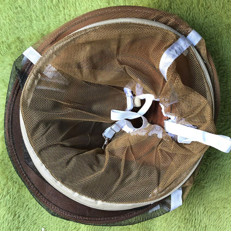 牛仔蜂帽防蜂帽养蜜蜂防护帽养蜂工具蜂衣蜂帽蜂具用品牛仔蜂帽