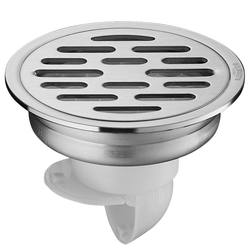 圆形地漏潜水艇10cm15cm洗衣机防臭漏子卫生间下水道不锈钢地漏