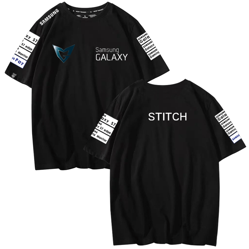 t恤 三星战队队服英雄男士 安掌门短袖 纯棉联盟游戏ssg比赛服s7新款