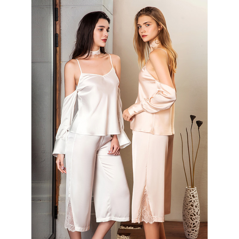 lucia berutto春夏新品露肩长袖上衣性感无袖居家服t恤