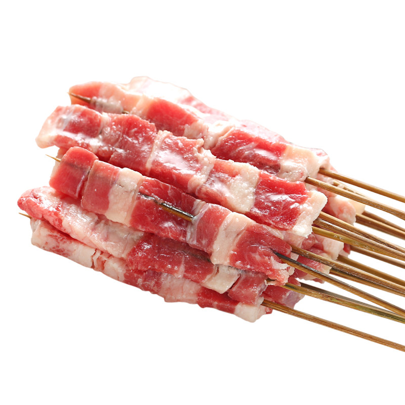烧烤木屋食材新鲜牛肉肥牛户外半成品10串其它