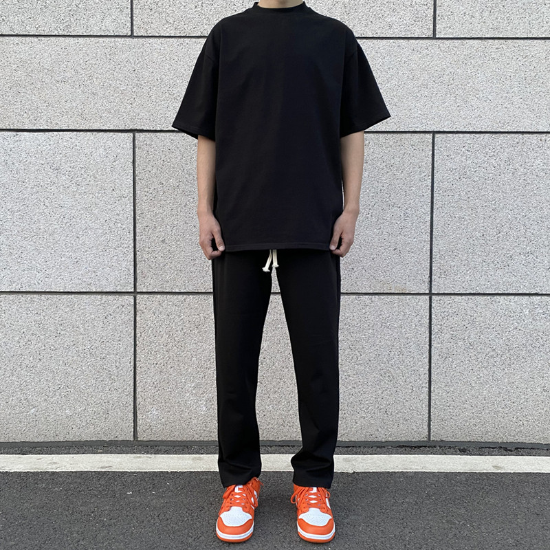 CEZPHISON春夏弹力休闲裤长裤宽松直筒高街卫裤运动裤ins裤子男女