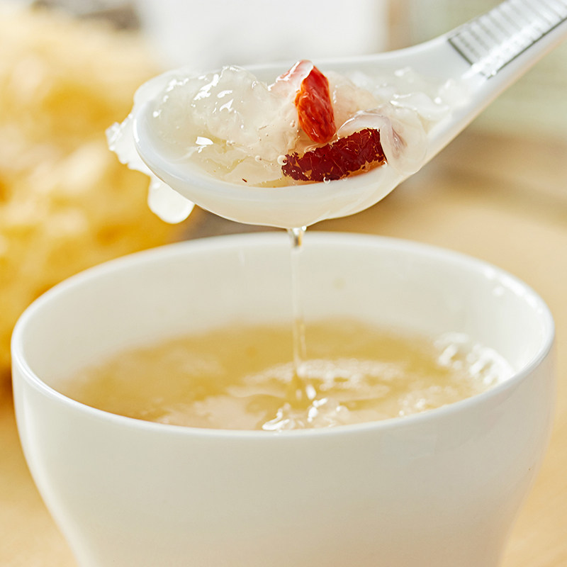 魏老爸评测推荐冲泡免煮银耳羹红枣枸杞冰糖雪梨银耳羹下午茶6包