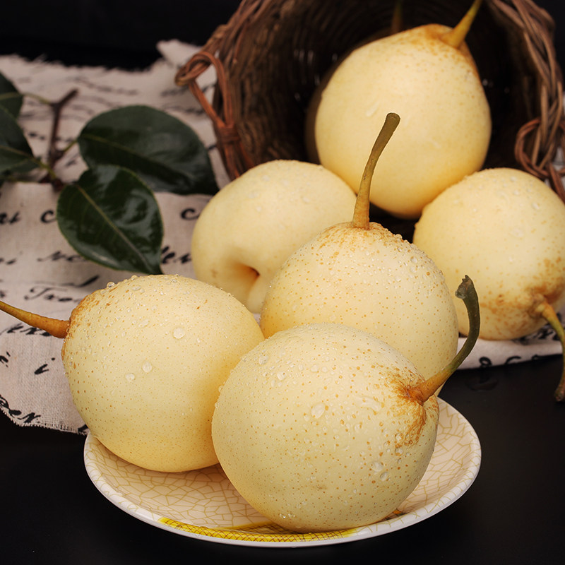 鸭梨水果新鲜时令当季3斤顺手魏县河北正宗梨