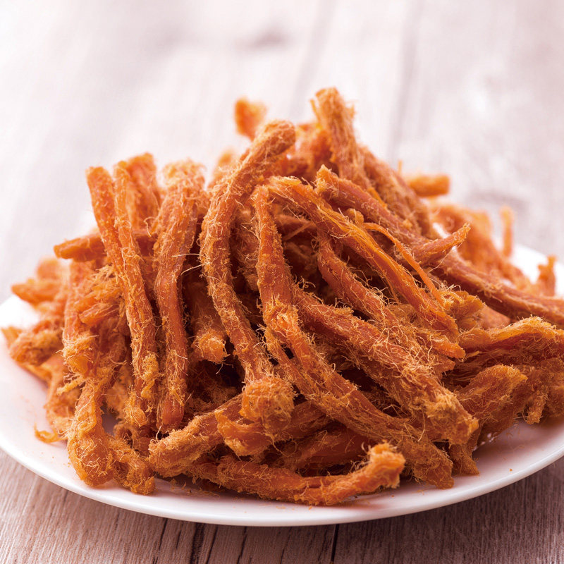 【满69减30】立敦-香辣味手撕肉条130g罐装休闲零食猪肉脯肉铺肉