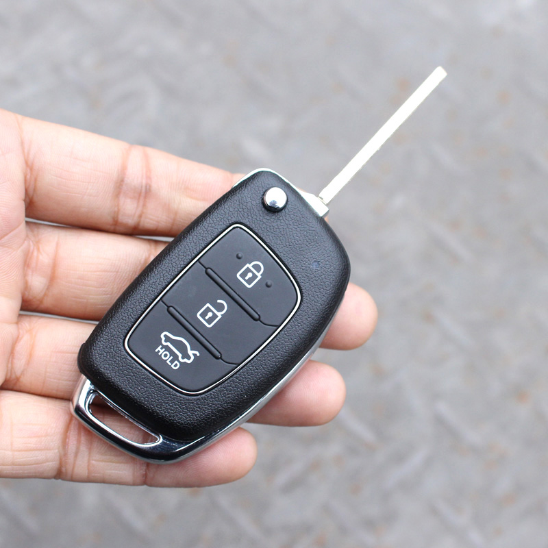 原装适配现代领动朗动汽车钥匙折叠遥控器芯片汽车钥匙