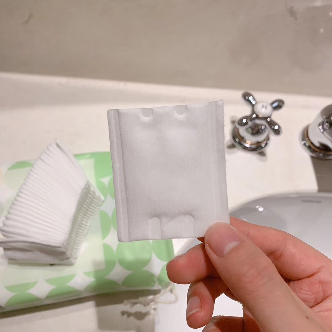 卸妆包邮棉乐氏mianleshab双面上妆湿敷化妆纯棉棉签