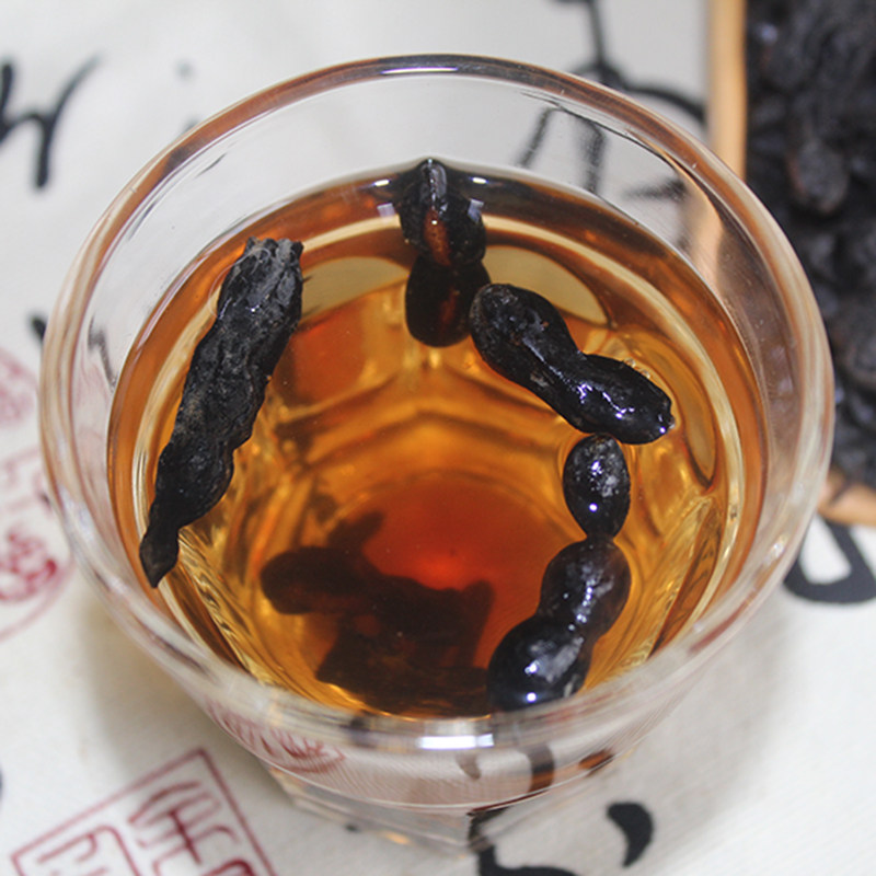 天然野生槐角茶正品槐子丸槐连豆散装包邮500克