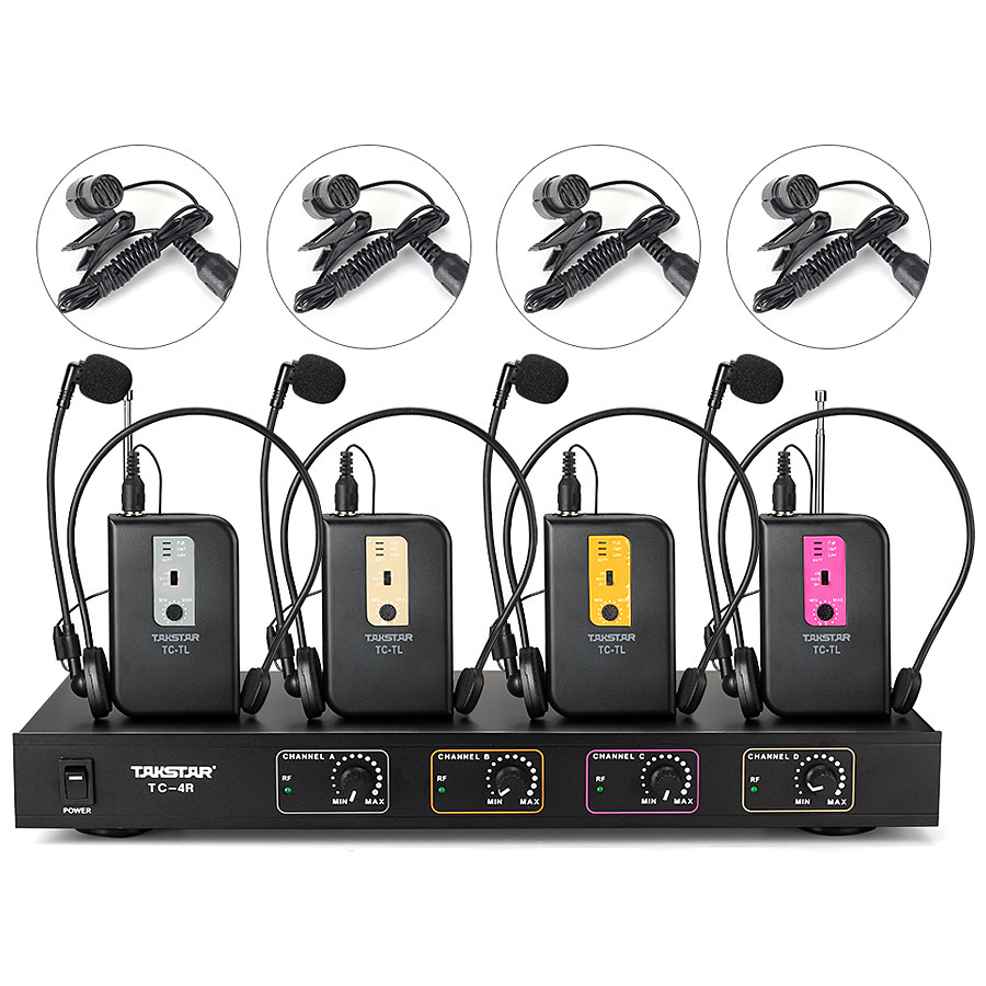 takstar鹅颈专用胸麦演出舞台耳麦麦克风培训教学麦克风