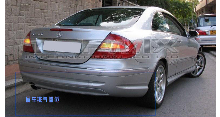 topmix奔驰w209amgc63包围改装尾翼clk320clk200clk280汽车包围