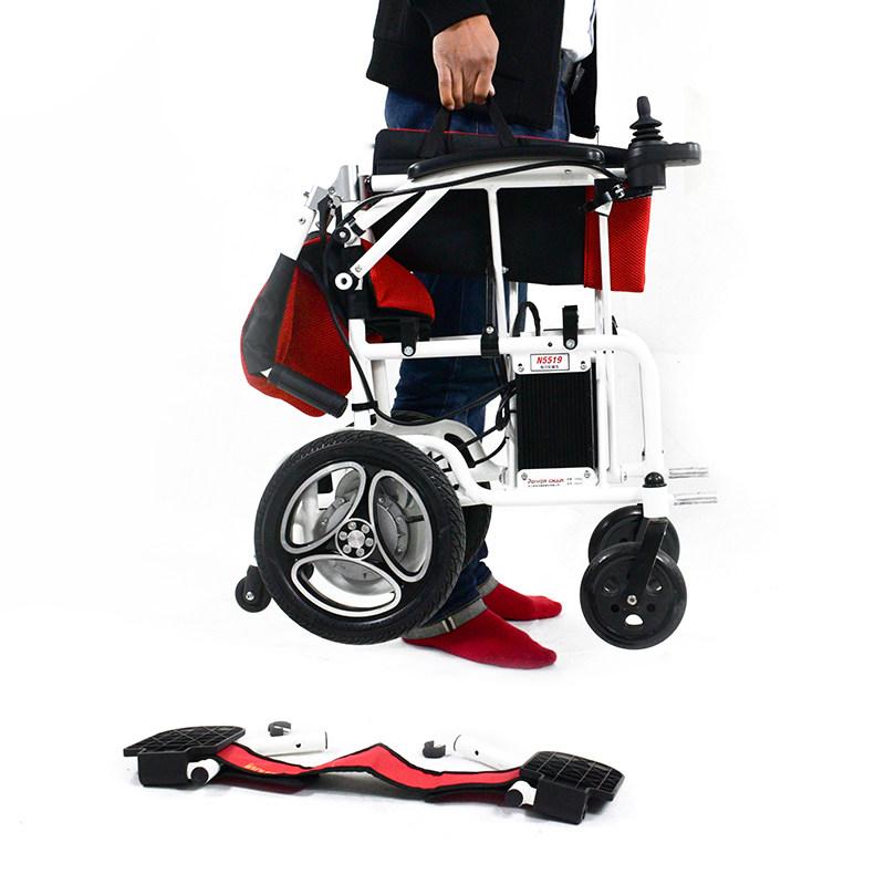 英洛华电动轮椅智能全自动折叠轻便小便携超轻老年人残疾人代步车