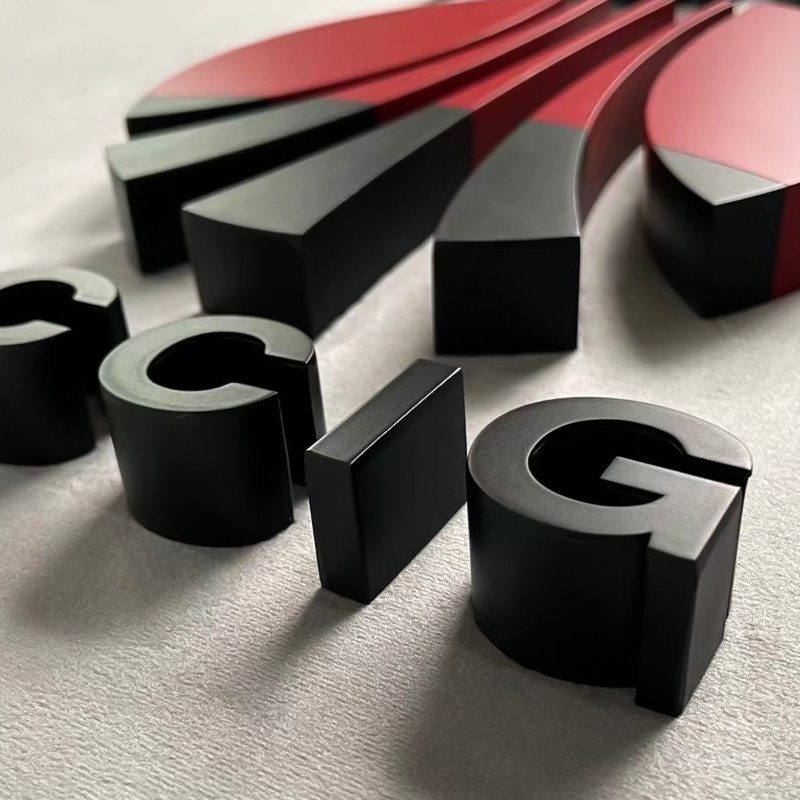 发光无边不锈钢广告水晶定做亚克力定制pvc字雪广告牌