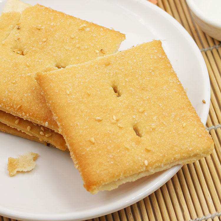 新乐福零食包装独立充饥饱腹早餐休闲食品饼干发酵发酵饼干