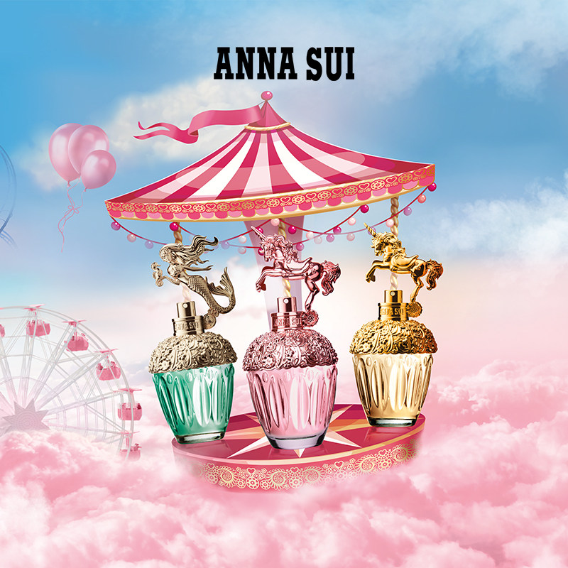 官方正品annasui安娜苏粉翼天马女士香水50ml香水