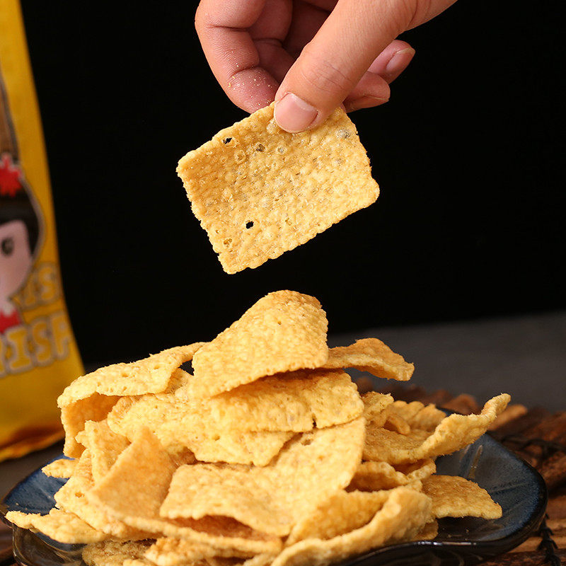 手工黄豆锅巴休闲零食310g袋