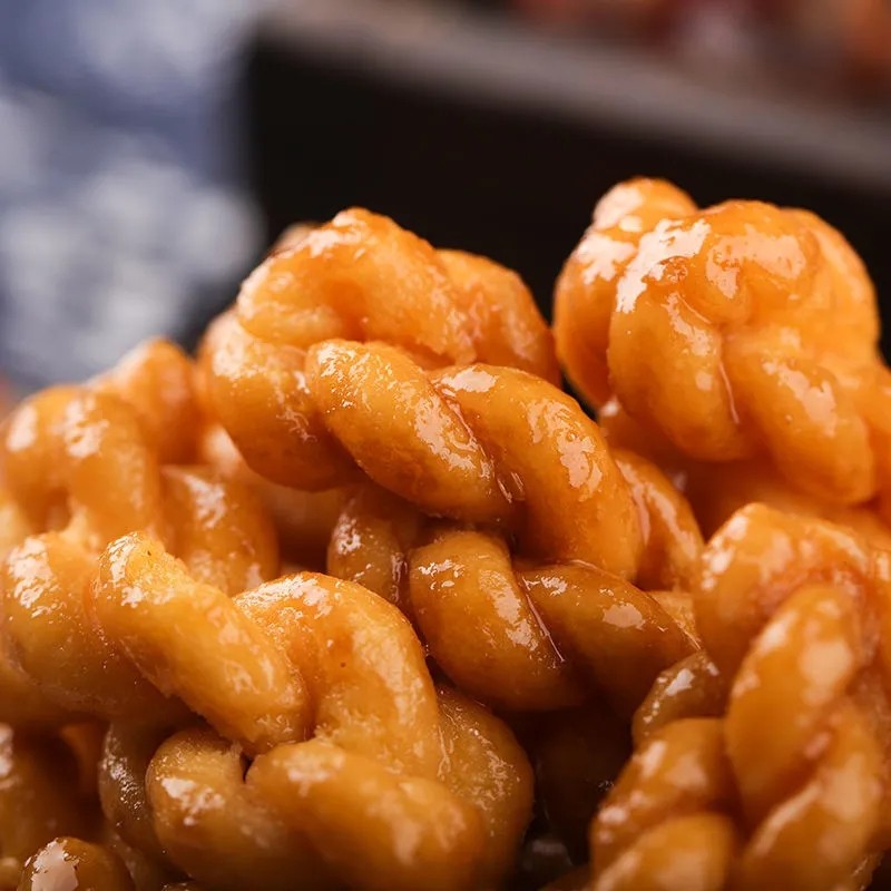 30包松香酥脆手工小麻花零食小吃茶点