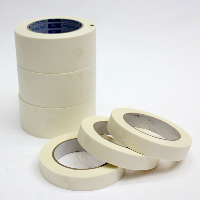 高粘美纹纸胶带胶纸喷漆粘胶手撕单面胶无痕胶不伤墙气球配件胶点