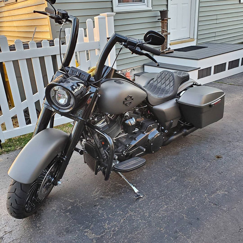 现货14寸车把高车把16寸加装哈雷戴娜突破者粗高把手把