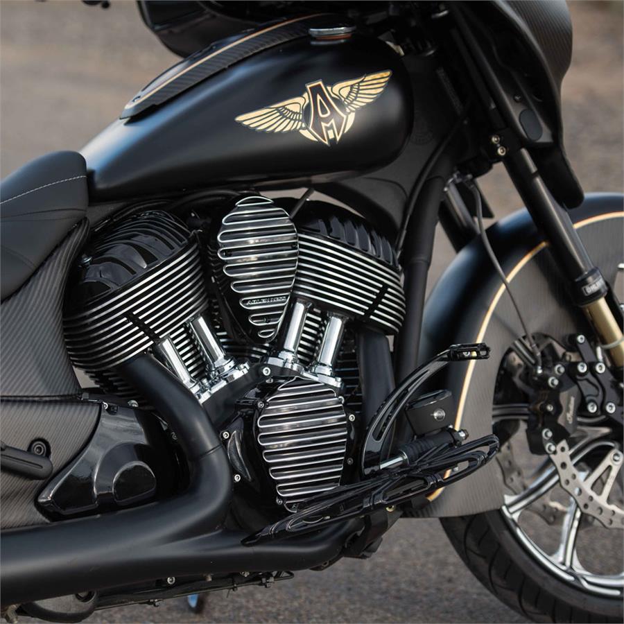 阿伦奈斯an印第安黑马改装黑色挂挡连杆首领摩托车脚踏板