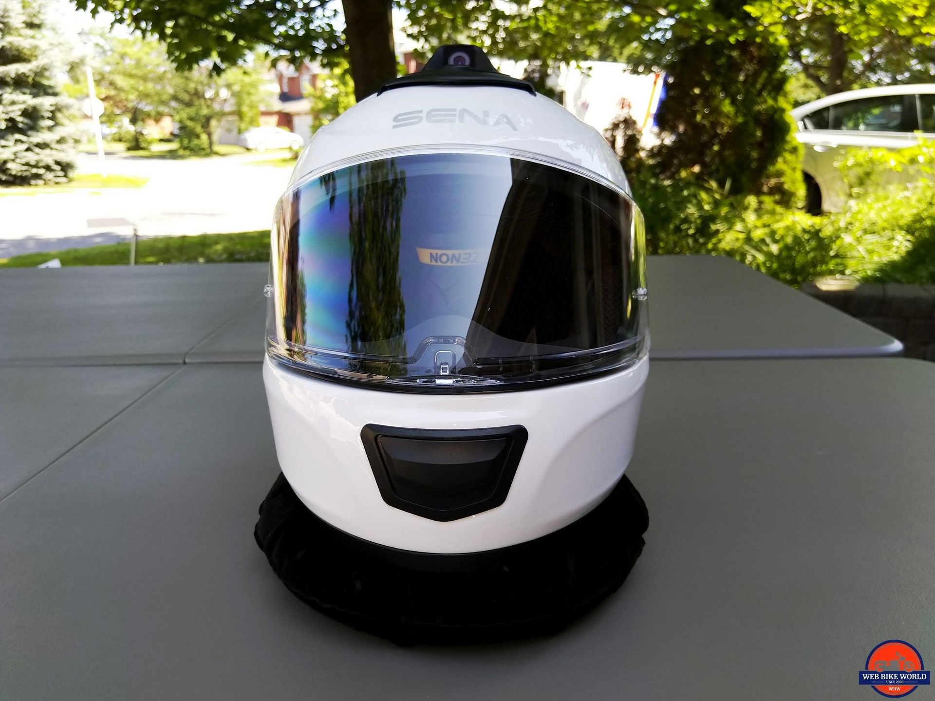 现货sena塞纳蓝牙摄像头全盔哈雷印第安摩托车头盔