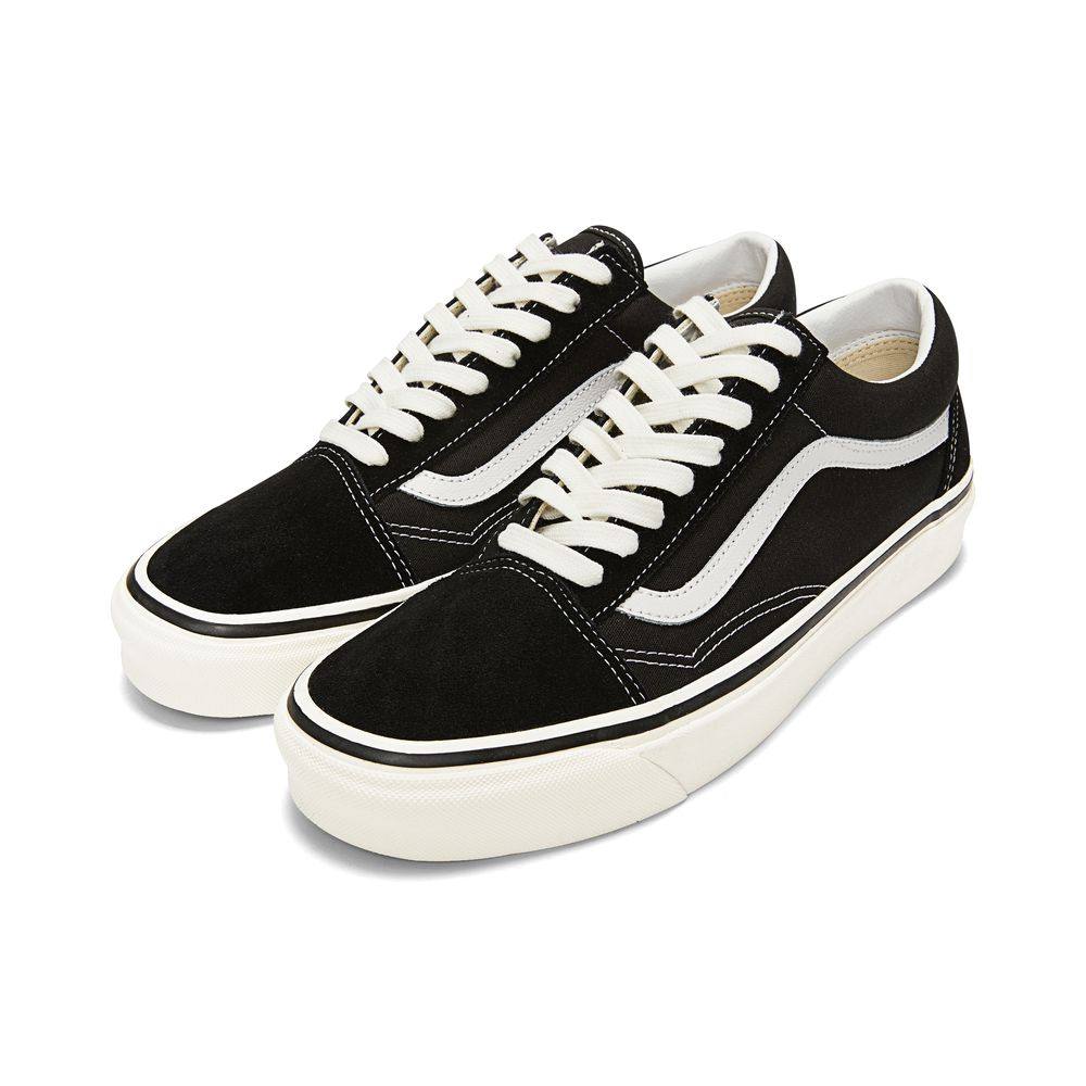 vansoldskooldx安纳海姆经典黑白低帮男女板板鞋