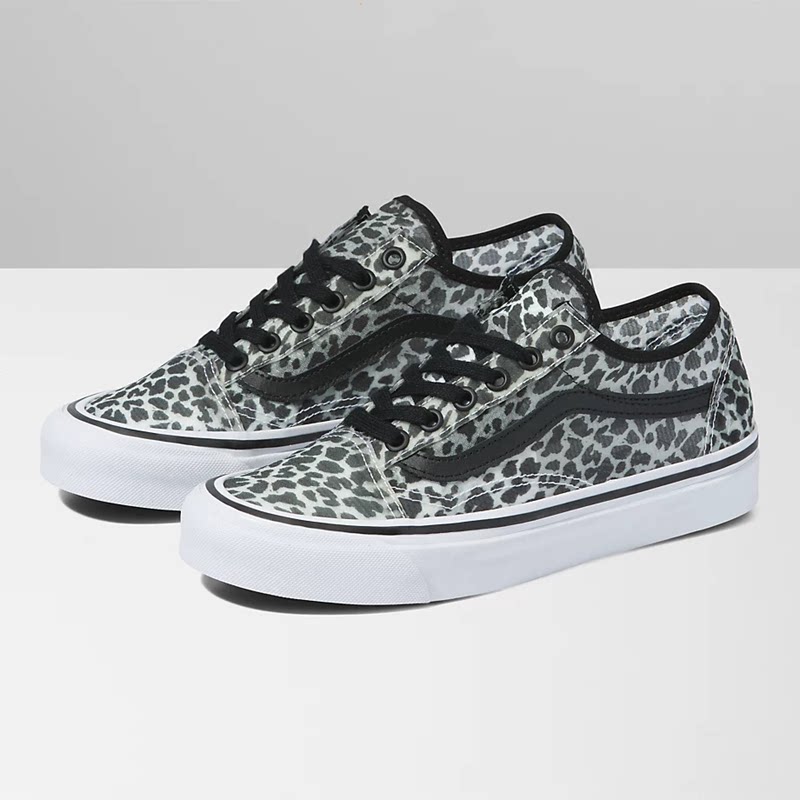 vansoldskooltapered可拆卸果冻厚底增高豹纹女鞋板鞋