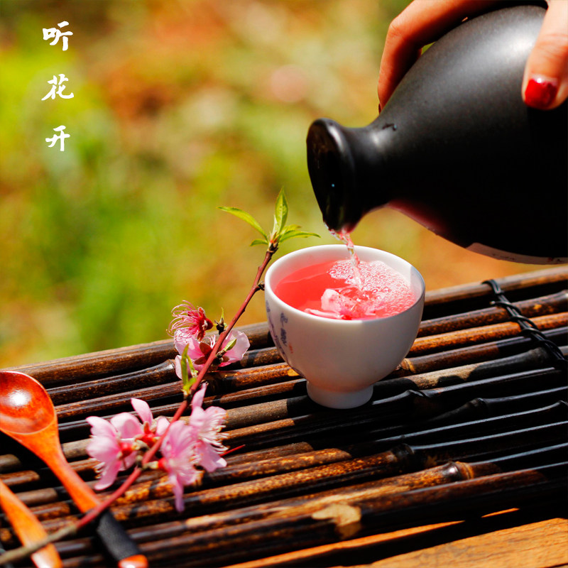 听花开 三生三世果酒桃花醉糯米酒女士低度桃子酒甜酒网红人气