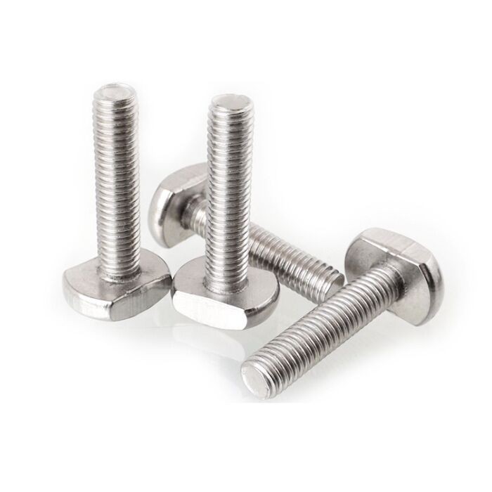 m16螺杆gb37压板螺栓槽用不锈钢20mm螺栓