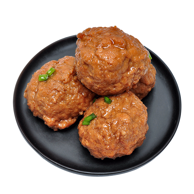 老杜上海风味红烧狮子头240g四喜丸子肉圆子熟食卤味家宴速食真空