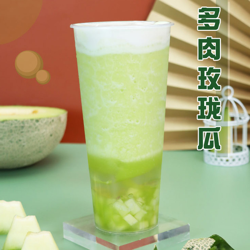 盾皇玫珑蜜瓜瓜果12kg甜瓜多肉奶茶茶店专用浓缩果蔬汁