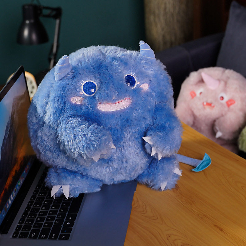 独眼怪兽公仔怪物电力公司同款抱枕大眼娃娃毛绒布艺类玩具