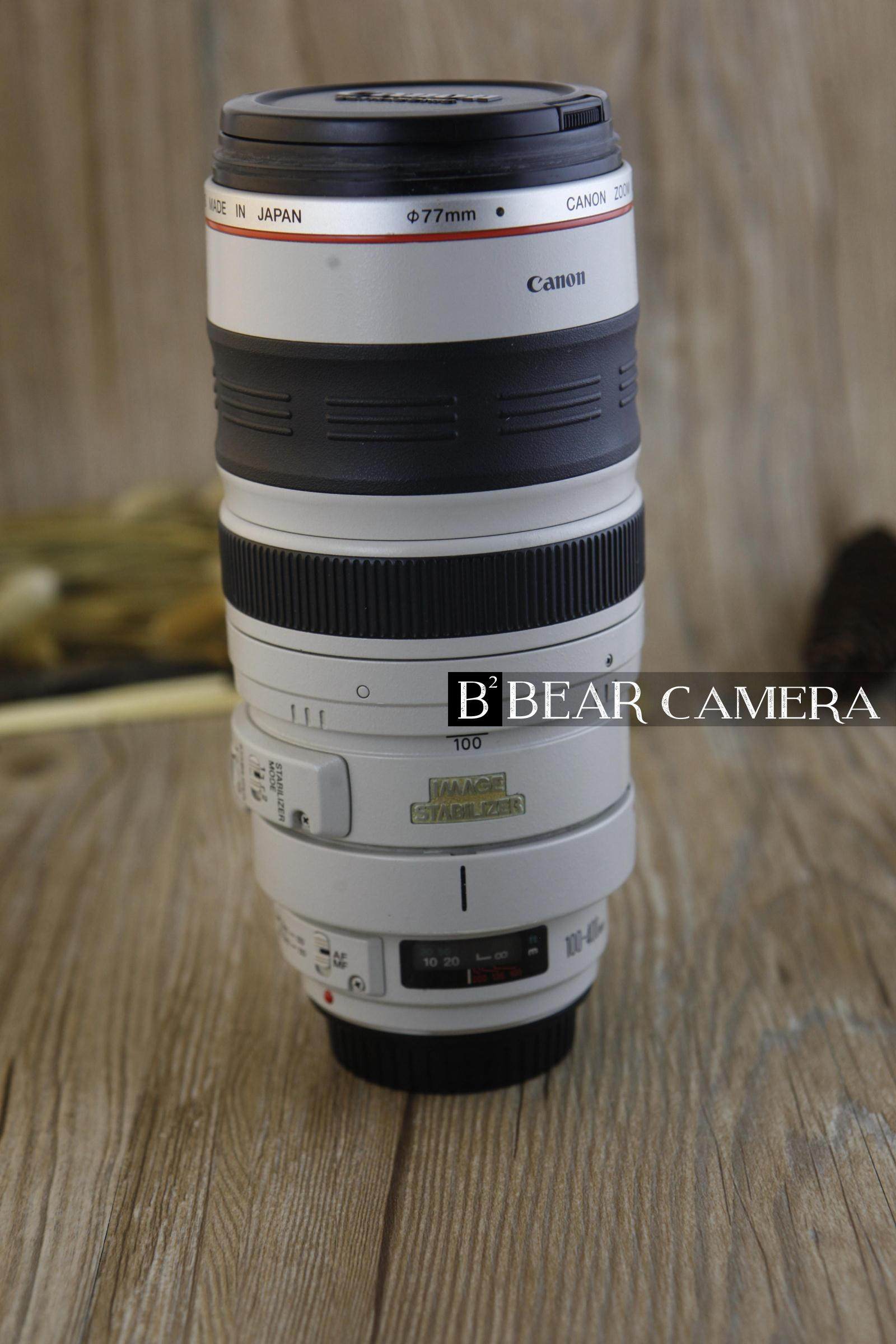 佳能大白ef100-400 is/70-300胖白400l人像超长焦镜头二手