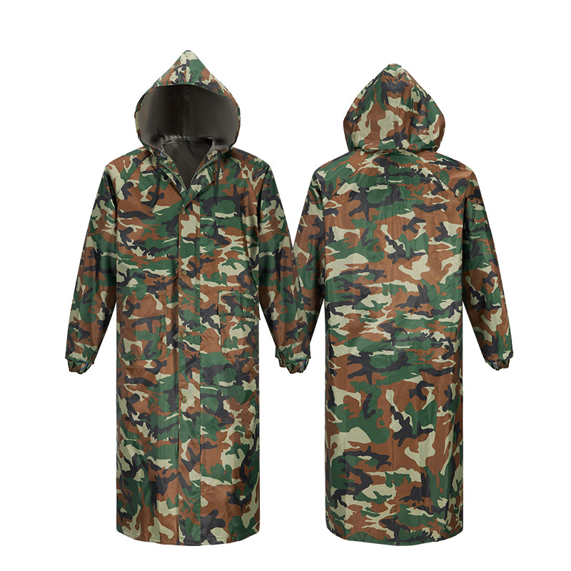 3531长款雨衣全身防暴暴雨成人连体加厚耐磨雨披