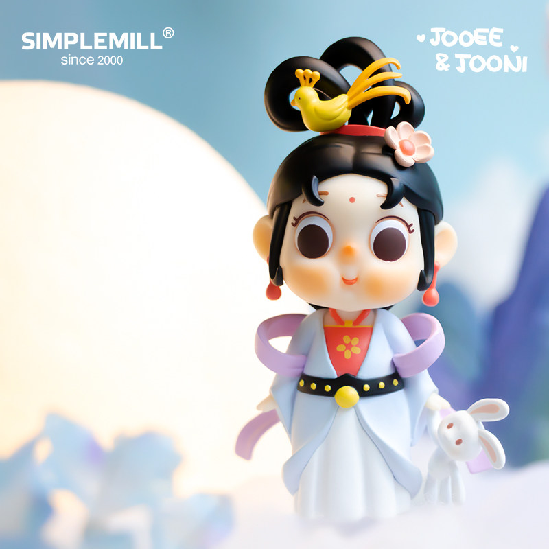 林川一目神话传说系列盲盒古风风潮可爱手办摆件潮玩盲盒