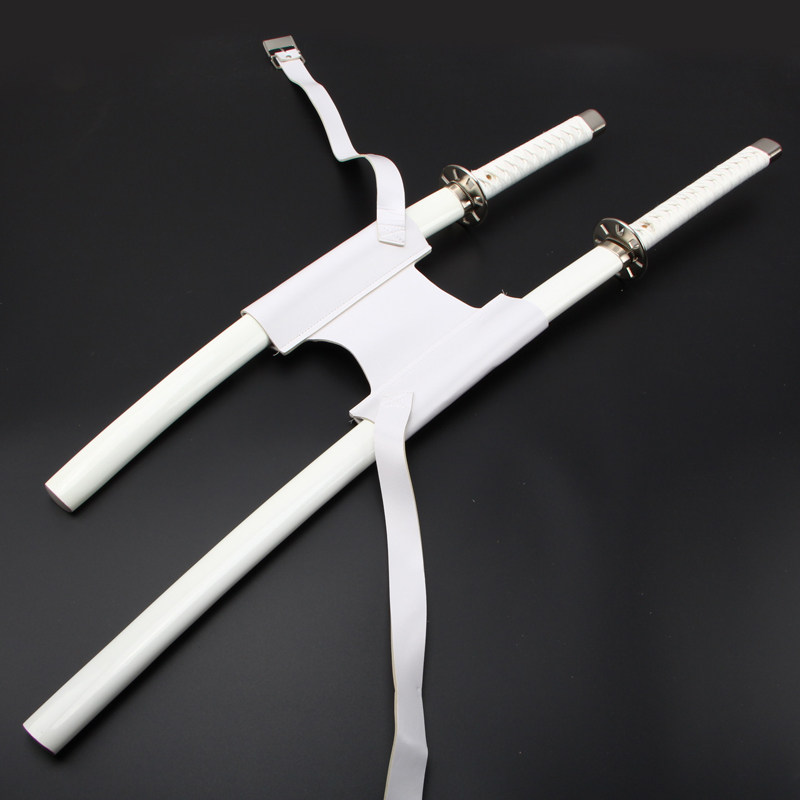 影视道具特种部队白幽灵的忍者白蛇双刀装备背带cosplay配件