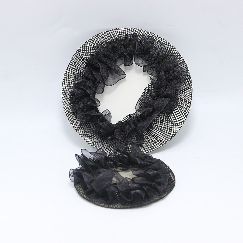 头发公主女童发网包头发网罩头饰儿童网兜跳舞发饰