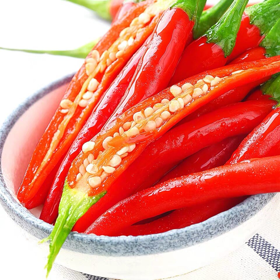 新鲜红辣椒蔬菜小米椒超辣泰椒农家朝天椒指天椒土辣椒