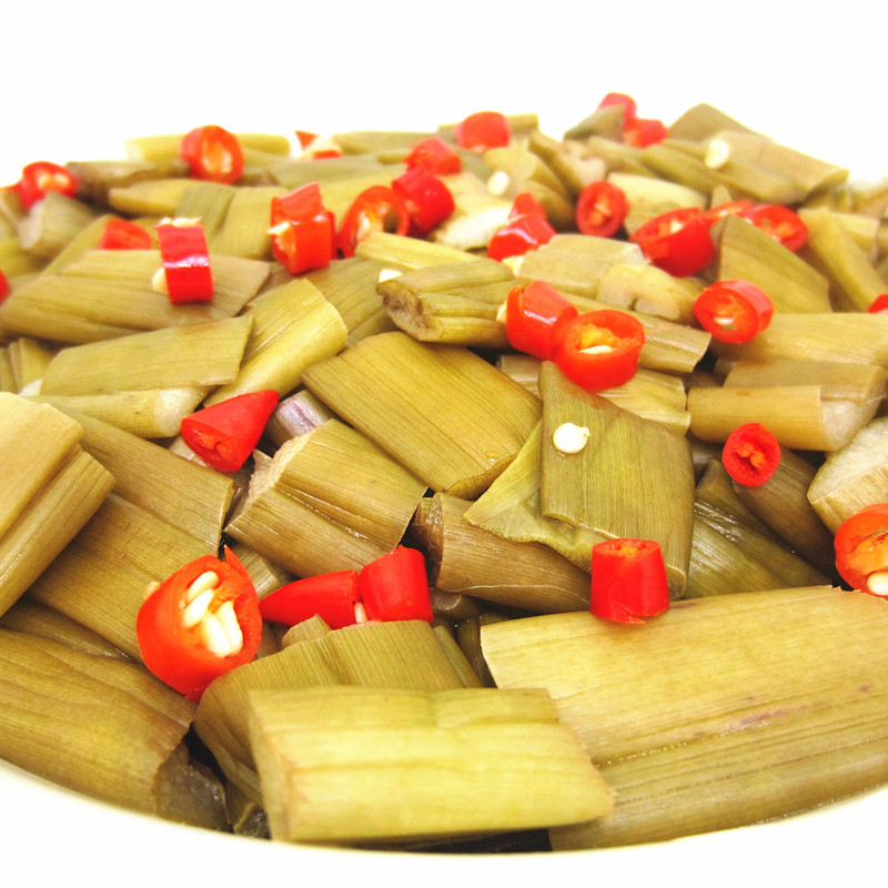 芋苗酸芋苗黄瓜皮新鲜干梗广西酸辣芋杆腌制腌制